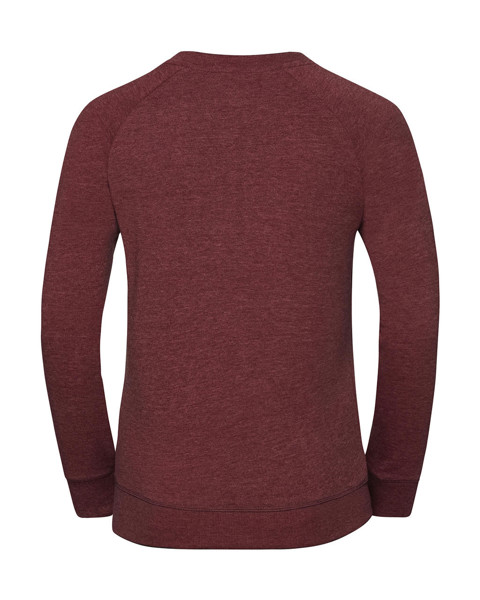 Ladies Hd Raglan Sweat - White / L
