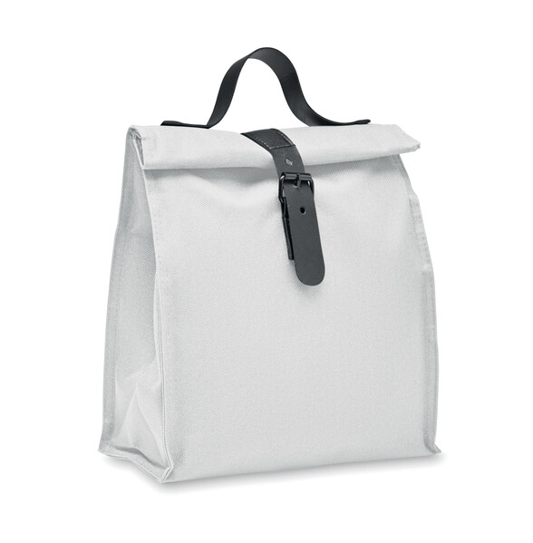 600D RPET cooler bag Chill - White