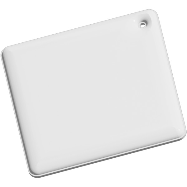 Petite attache réfléchissante en forme de diamant en TPU H-09 RFX™ - Blanc
