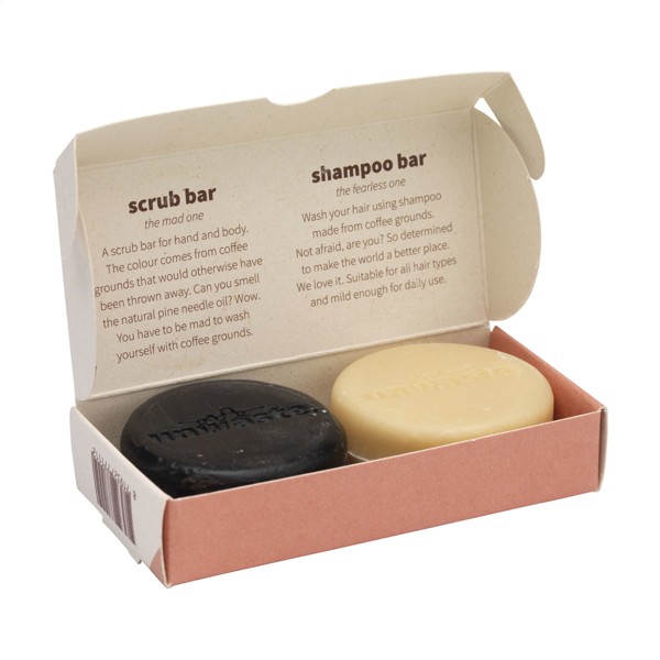 Unwaste Duopack Scrub &amp; Shampoo bar