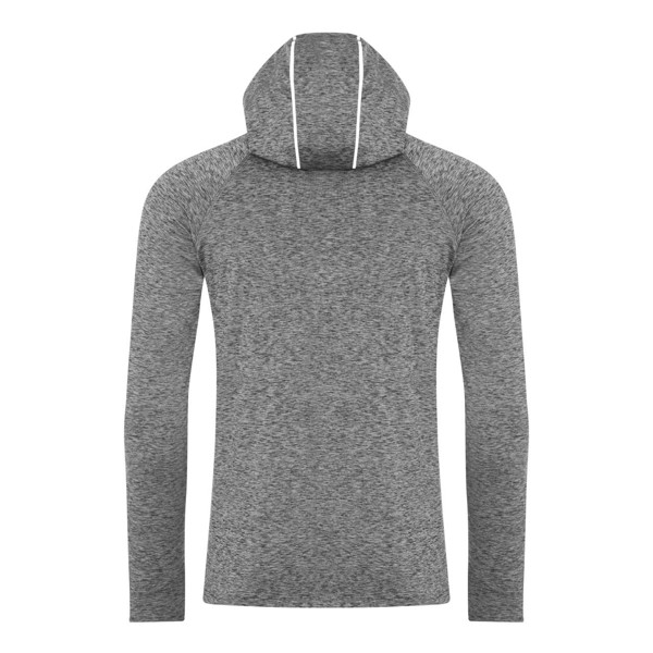 Muški cool top s ovratnikom - Siva Melanž / M
