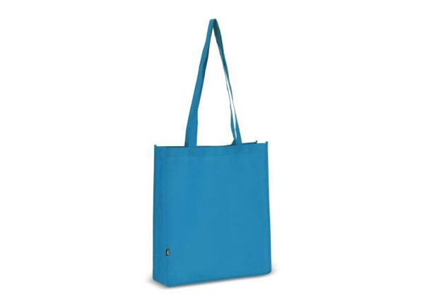 R-PET Sac de transport non tissé 38 x 9 x 42cm 75g/m² - Bleu