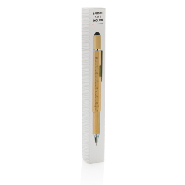 5-in-1 Bambus Tool-Stift