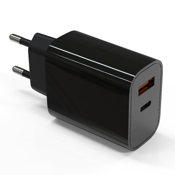 USB charger with fast charging function - WHITE