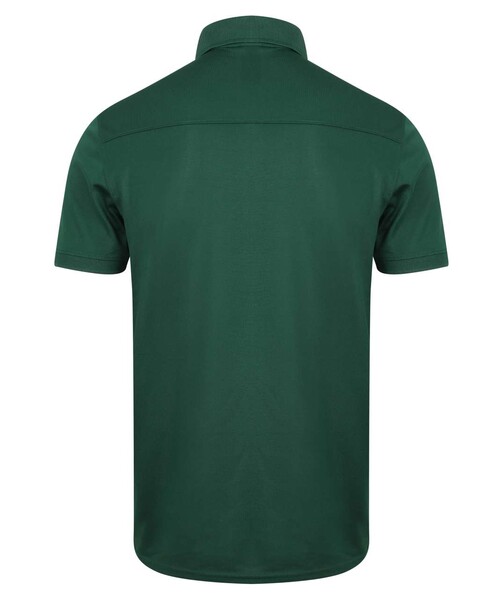 Men's' Slim Fit Stretch Polo Shirt + Wicking Finish - Bottle / L