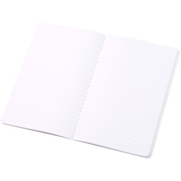 Carnet Fabia à couverture en papier Crush - Blanc