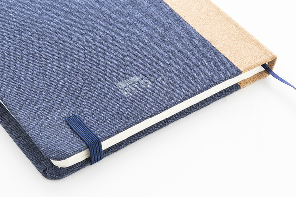 Carnet De Notes En Rpet Coppet - Bleu Foncé