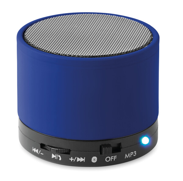 Haut-parleurs sans fil Round Bass - Bleu Royal