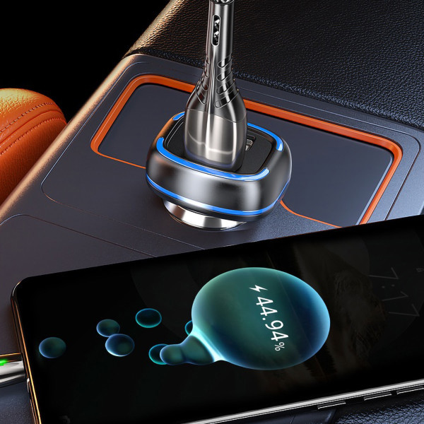 TURBO CAC 2USB 2.4A NOIR