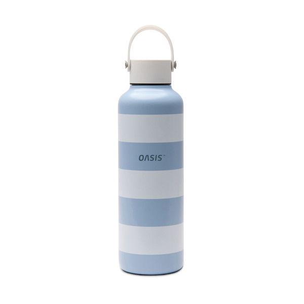 VINGA Lagoa RCS SS bottle 600 ML - Light Blue / White