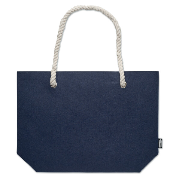 Sac de plage en feutre RPET Feltsea - Bleu