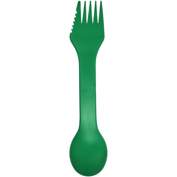 Outil 3-en-1 Epsy avec cuillère, fourchette et couteau - Vert