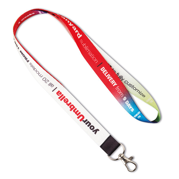 Fita de sublimação de poliéster - Lanyard