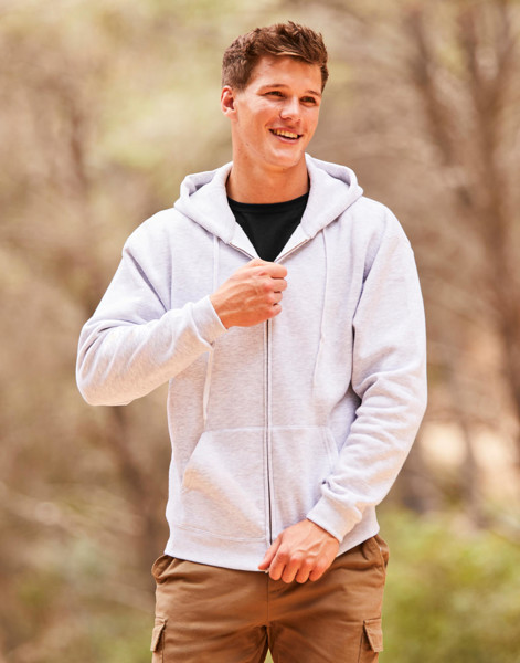 Premium Hooded Zip Sweat - Deep Navy / M