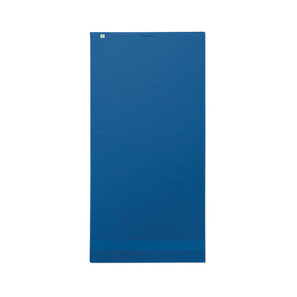 Serviette coton bio 140x70 Perry - Bleu Royal