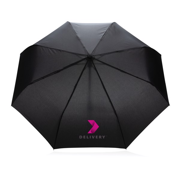 21" auto-open/close deštník Impact ze 190T RPET AWARE™ - Černá