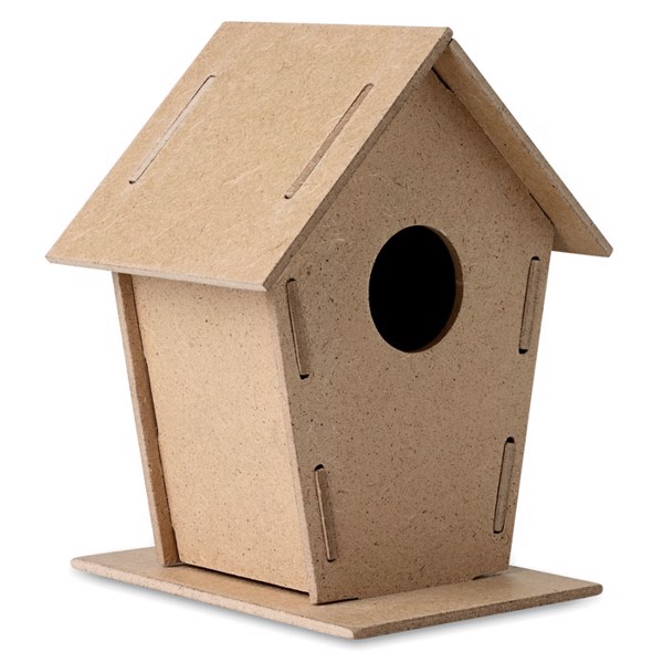 Woohouse bird house kit, MDF, 175x120 mm