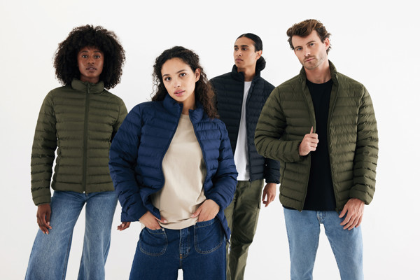 IQONIQ Maiko men recycled polyester padded jacket - Khaki / XL