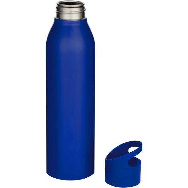 Bouteille d’eau Sky de 650 ml en acier inoxydable recyclé certifié RCS à simple paroi - Bleu
