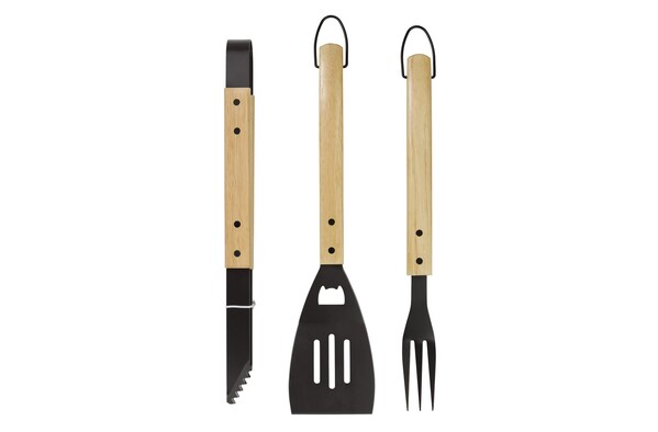 Grillset, Holzoptik - Holz