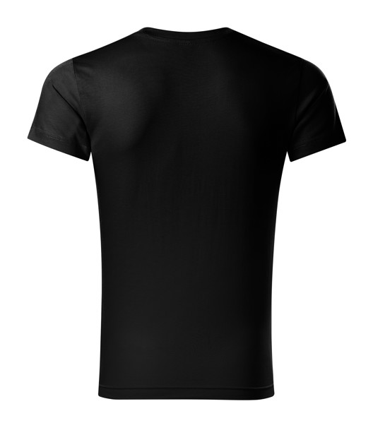 Tričko Pánské Malfini® Slim Fit V-Neck - Černá / XL