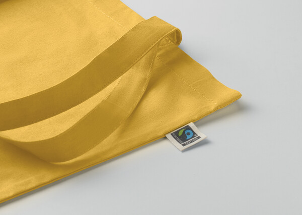 Shopping bag Fairtrade 180gr Osole+ Colour - Yellow