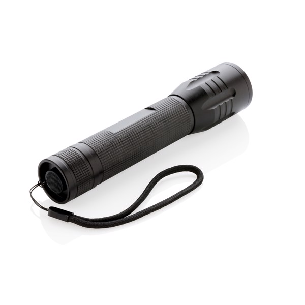 3W large CREE torch - Black