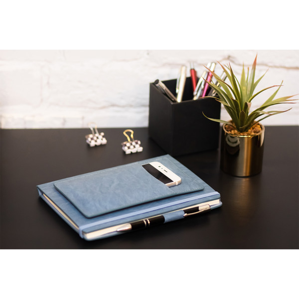 Savona notebook with organizer