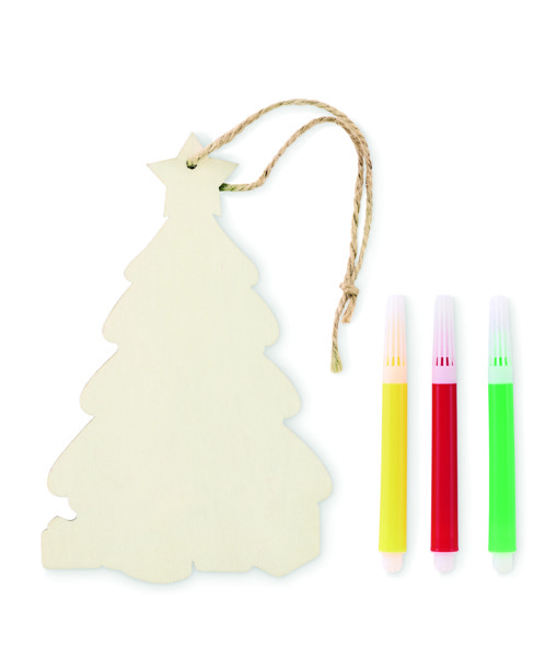 Décoration sapin de Noël Colortree