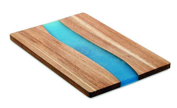 Grooves cutting board acacia wood, 300x200 mm