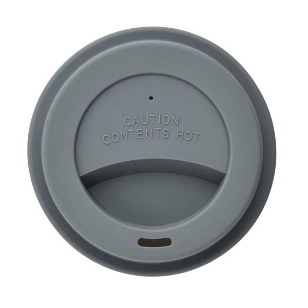 Xd Collection PLA tumbler 350ml,BPA free - Grey / White