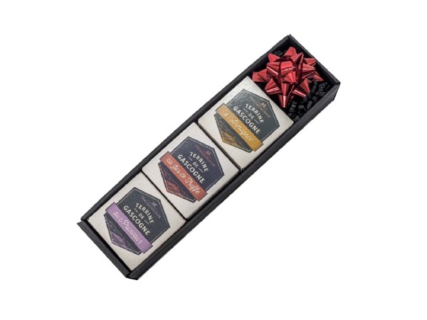 Darčekový set „Gaskonský“, 3x65g paštéty Ducs de Gascogne