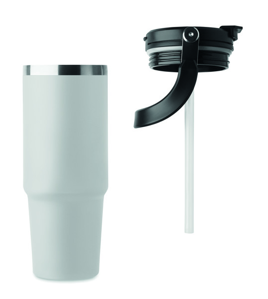 Doppelwandiger Becher 850 ml Suma Hand - Weiß