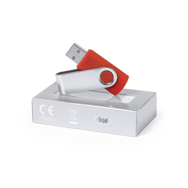 MEMORIA USB Yeskal 8GB - Blanco