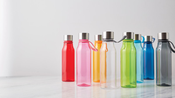 Tritánová fľaša na vodu Lean VINGA 600 ml - Modrá