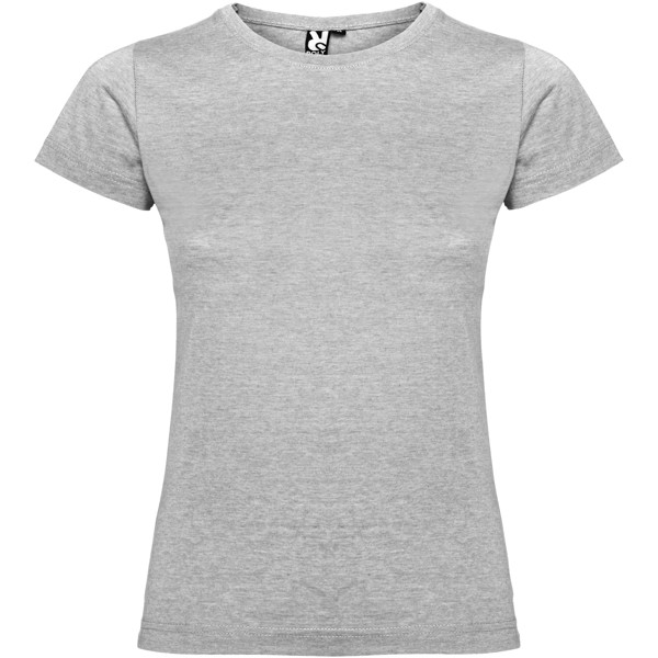 T-shirt a maniche corte da donna Jamaica - Grigio mélange / S