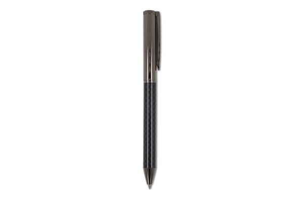 Metal ball pen and roller ball pen set in gift box