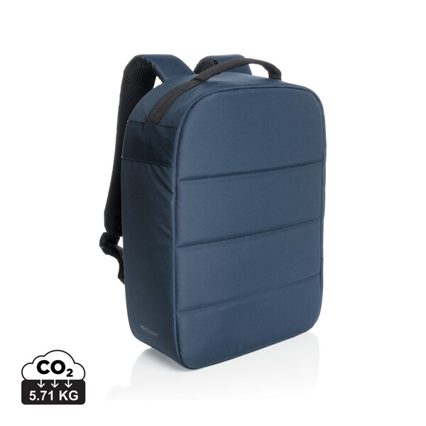 Sac à dos antivol Impact en rPET AWARE™ - Bleu Marine