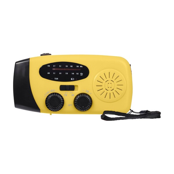 Emergency radio Solan - yellow