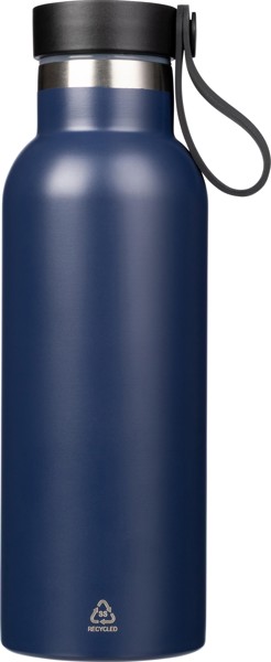 Gourde isotherme de 500 ml en acier inoxydable Elaine - bleu