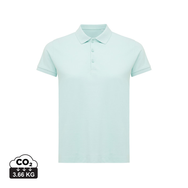 Polo en coton recyclé Iqoniq Yosemite Femme - Crushed Mint / M