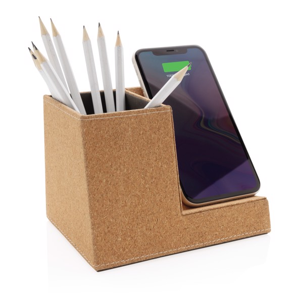 XD - Cork pen holder and 5W wireless charger