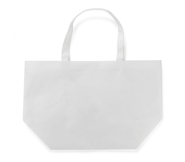 Shopping bag RPET TEAR - white
