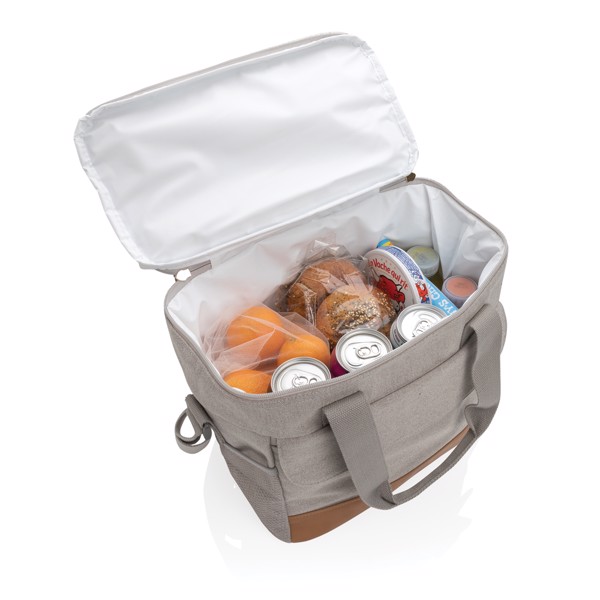 Impact AWARE™ 16 oz. rcanvas cooler bag - Grey