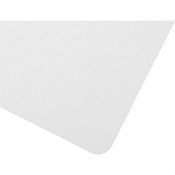 Fabianna crush paper hard cover notebook - White