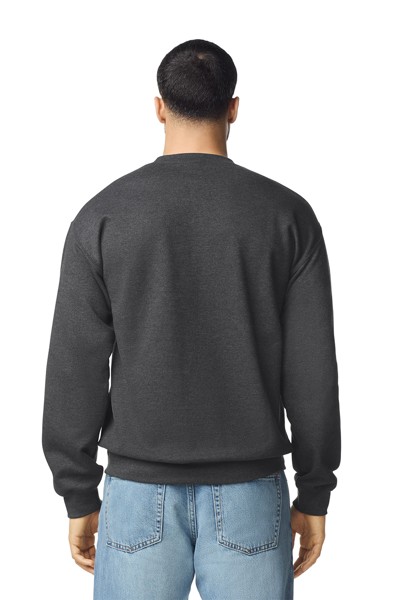 Softstyle™ Midweight Fleece Adult Crewneck - White / XL