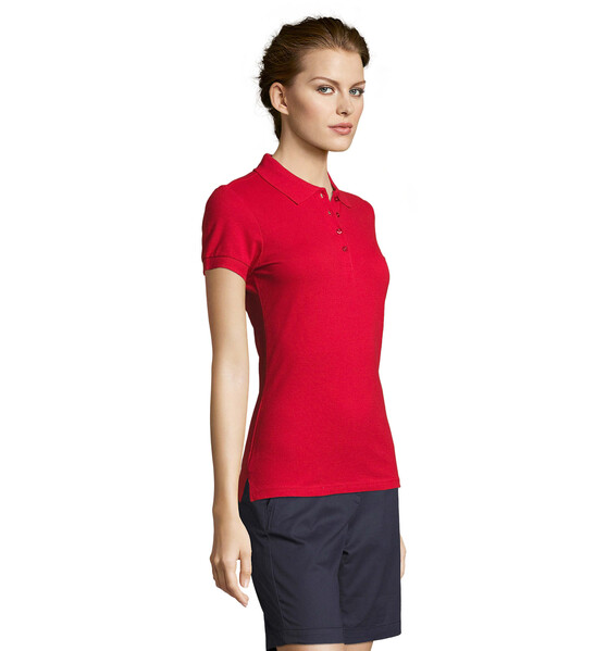 PEOPLE POLO SENHORA 210g - VermelhoXL
