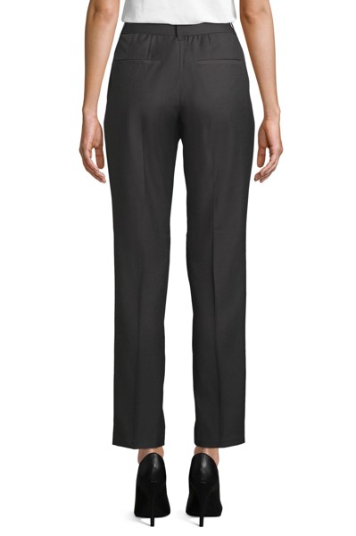 CALÇAS DE FATO COM CINTURA ELÁSTICA PARA SENHORA - NEOBLU GABIN WOMEN - Metálico 