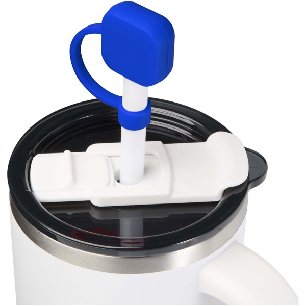 Capuchon pour paille Sip en silicone - Bleu royal