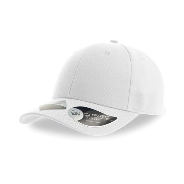 Boné Joshua, 100% Poliéster Reciclado - Branco